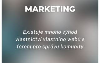 Existuje mnoho výhod vlastnictví vlastního webu s fórem pro správu komunity