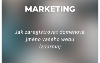 Jak zaregistrovat doménové jméno vašeho webu (zdarma)