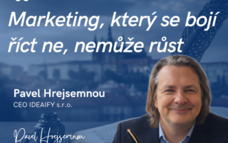 Marketing, který se bojí říct ne, nemůže růst