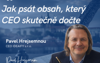 Jak psát obsah, který CEO skutečně dočte