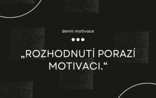 Nový rok nezačíná motivací - Pavel Hrejsemnou