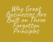 The Empire Code: Why Great Businesses Are Built on Three Forgotten Principles
