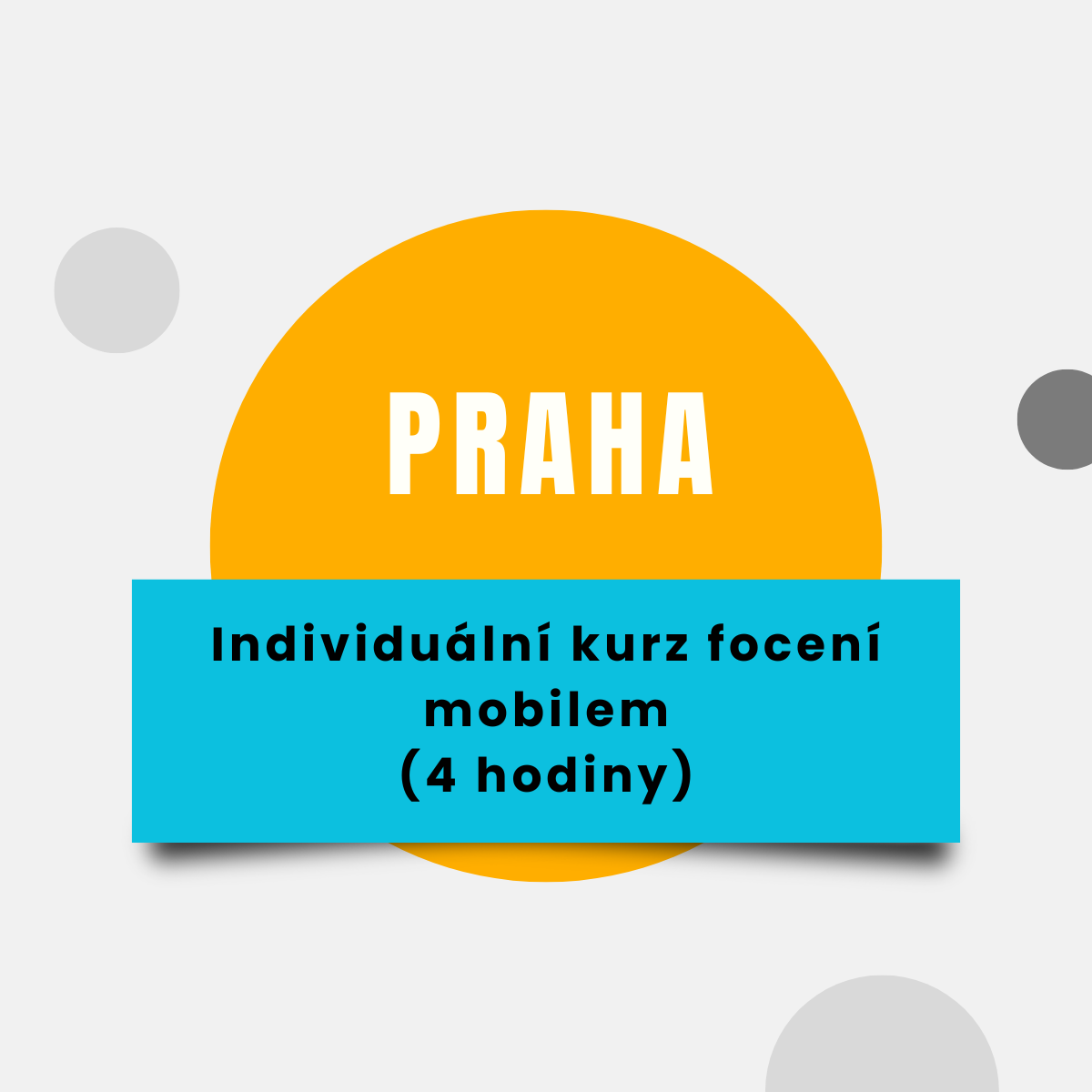 Individuální kurz focení mobilem Praha | Nauč se fotit jako profík | 2 499 Kč