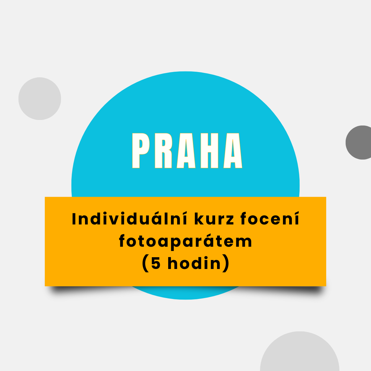 Individuální kurz focení fotoaparátem Praha | 5 hodin v terénu | 2 999 Kč