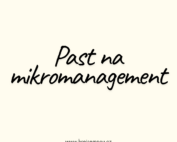 Past na mikromanagement: Proč vás interní lepení sociálních sítí stojí miliony a jak z toho ven?