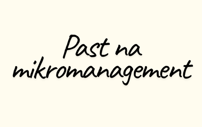 Past na mikromanagement: Proč vás interní lepení sociálních sítí stojí miliony a jak z toho ven?
